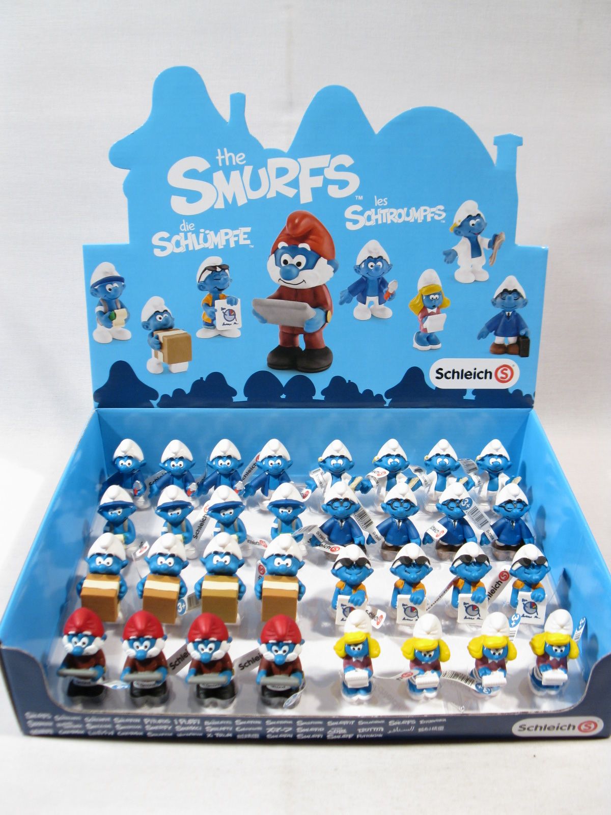 Schlumpf Neuh. 2015 Büro Schlümpfe Thekendisplay Schleich smurf puffi schtroumpf Schlumpf Neuh. 2015 Büro Schlümpfe Thekendisplay Schleich smurf puffi schtroumpf