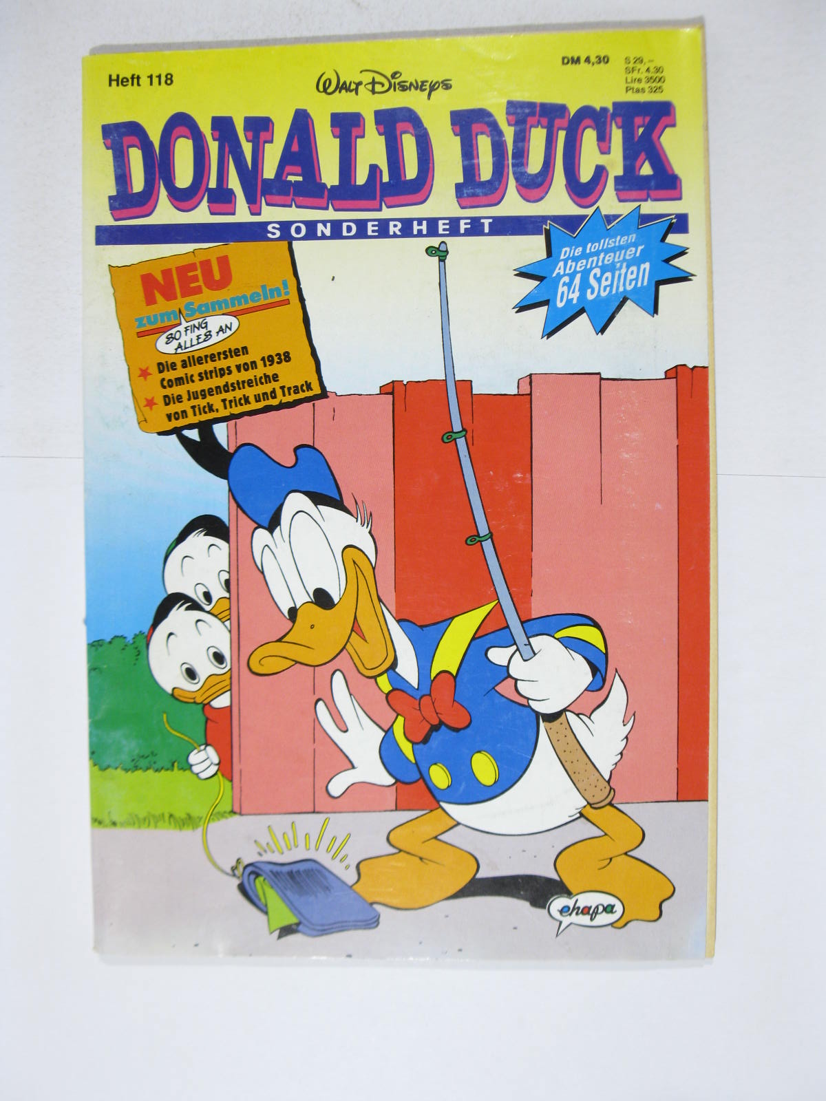 tollsten Geschichten von Donald Duck Nr.118 Ehapa Vlg. im Z (1-2/2). 122363 tollsten Geschichten von Donald Duck Nr.118 Ehapa Vlg. im Z (1-2/2). 122363