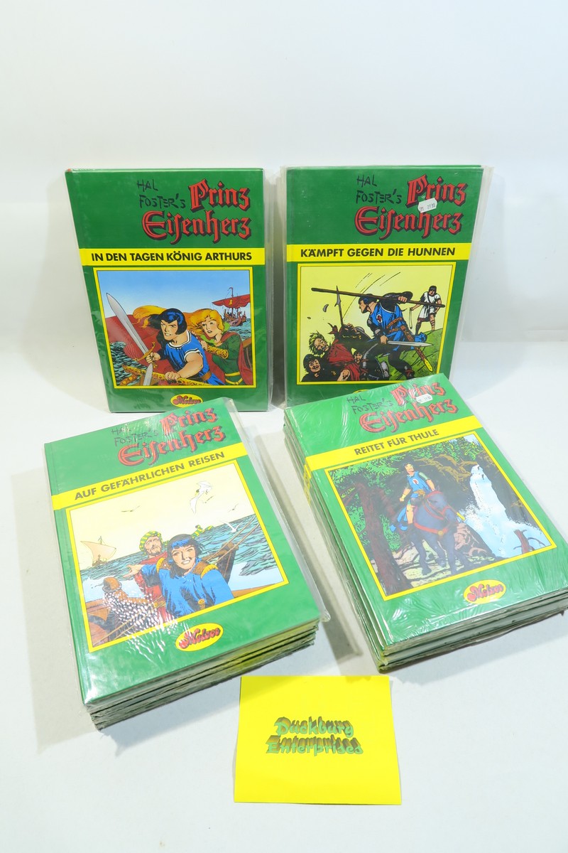 12x Prinz Eisenherz HC Melzer 1981 fast komplett 154195 12x Prinz Eisenherz HC Melzer 1981 fast komplett 154195