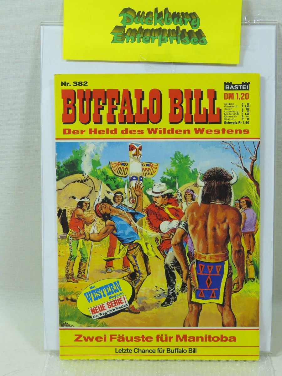 Buffalo Bill Nr. 382  Bastei im Zustand (1-2). 196077