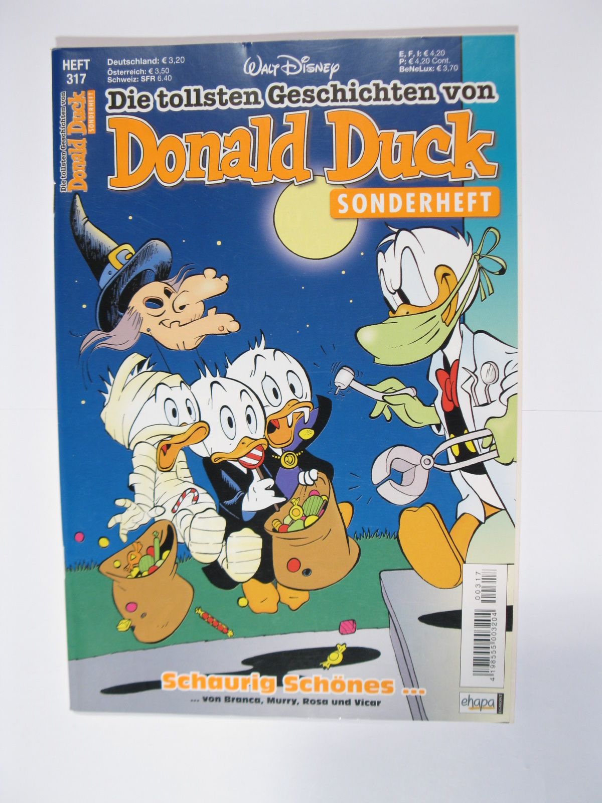 tollsten Geschichten Donald Duck 317 Ehapa Verlag im Zustand (0-1). 85393 tollsten Geschichten Donald Duck 317 Ehapa Verlag im Zustand (0-1). 85393