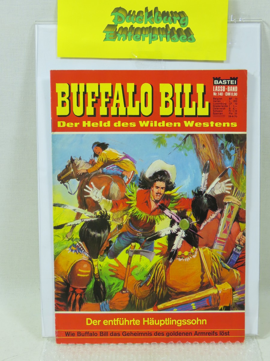 Lasso / Buffalo Bill Nr. 140  Bastei im Zustand (1-2). 196009
