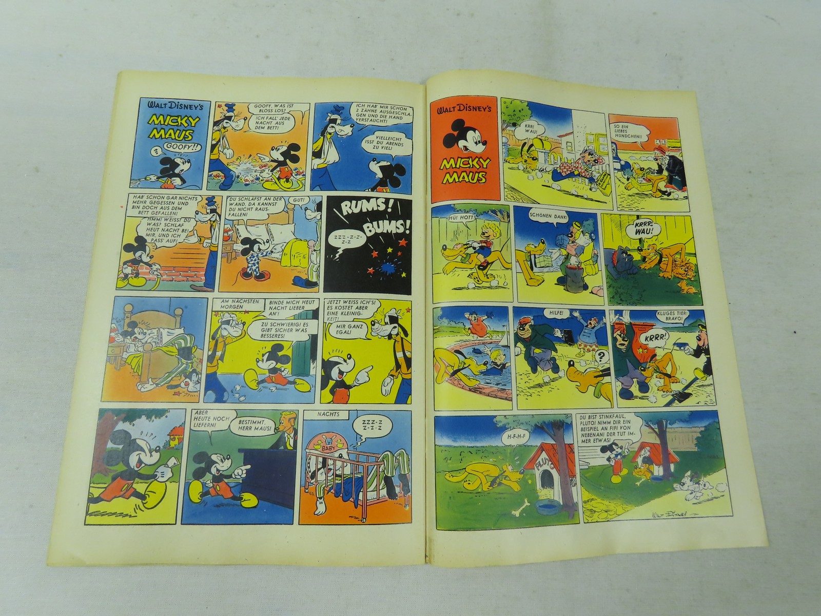 Micky Maus 1952/ 1 vom Januar 1952   Ehapa im Zustand (2 ). 199036