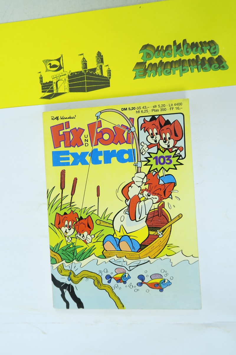 Fix und Foxi Extra Taschenbuch Nr.103 Kauka Gevacur Verlag im Z (0-1/1). 156243 Fix und Foxi Extra Taschenbuch Nr.103 Kauka Gevacur Verlag im Z (0-1/1). 156243