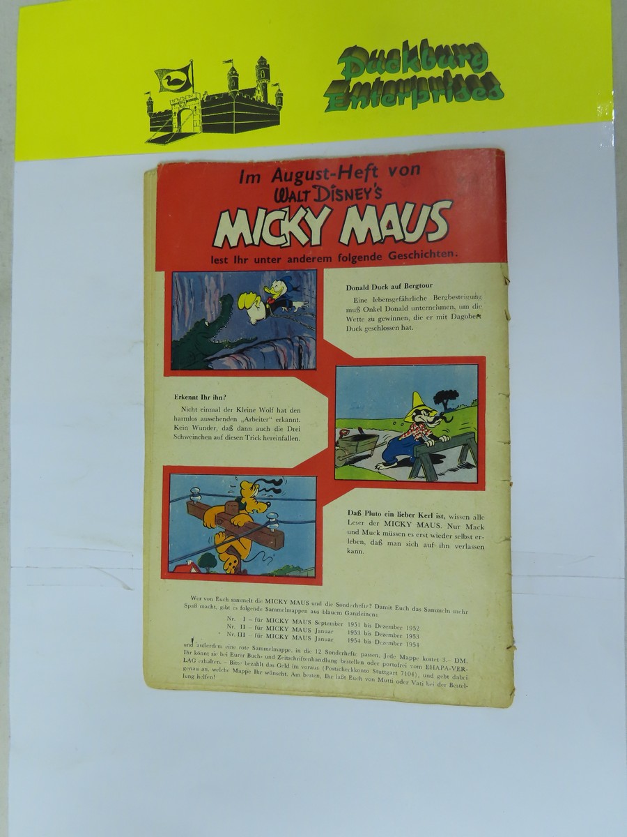 Micky Maus Sonderheft Nr. 16  Ehapa im Zustand (3). 171361