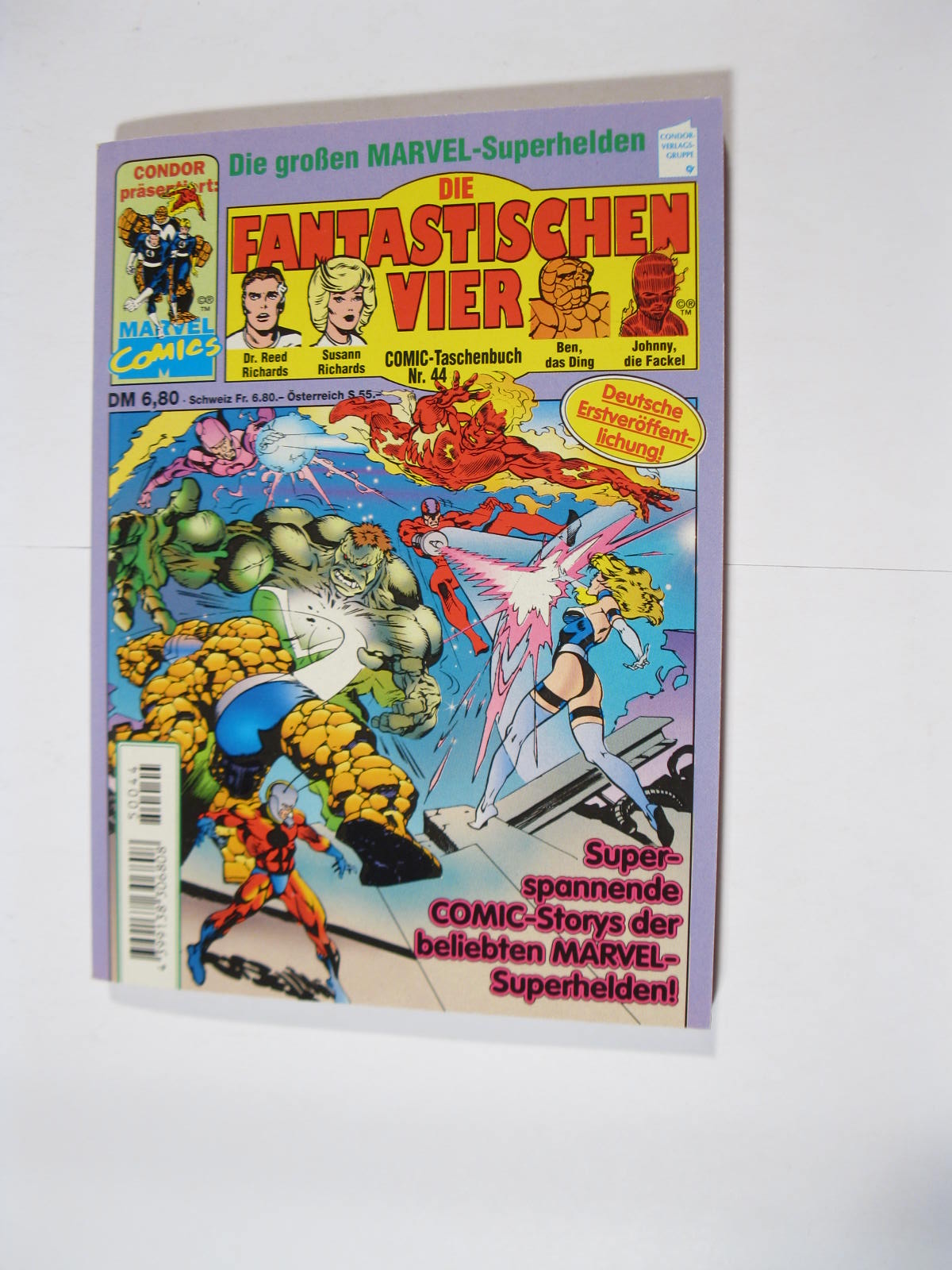 Fantastischen Vier Nr. 44 Marvel Condor Taschenbuch im Z(0-1). 111997 Fantastischen Vier Nr. 44 Marvel Condor Taschenbuch im Z(0-1). 111997