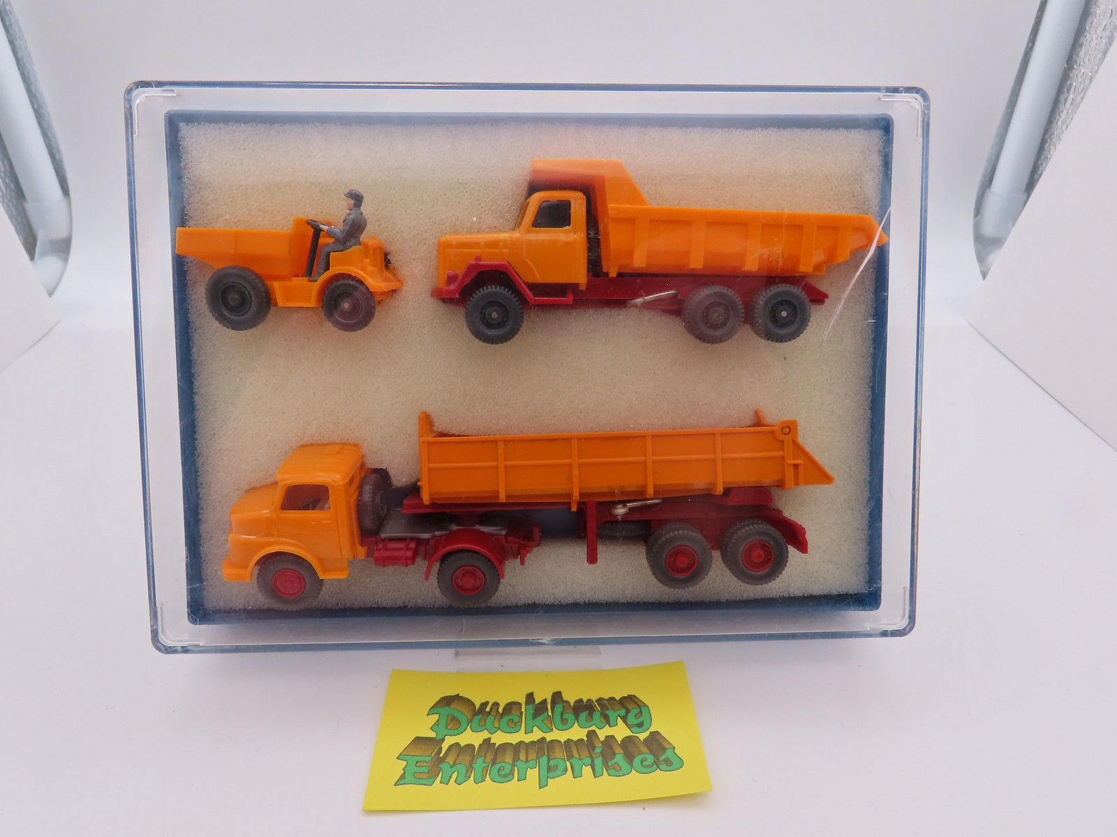 Wiking 2180 Baufahrzeuge Geschenk Packung Magirus Mercedes Set 1:87 179115 Wiking 2180 Baufahrzeuge Geschenk Packung Magirus Mercedes Set 1:87 179115