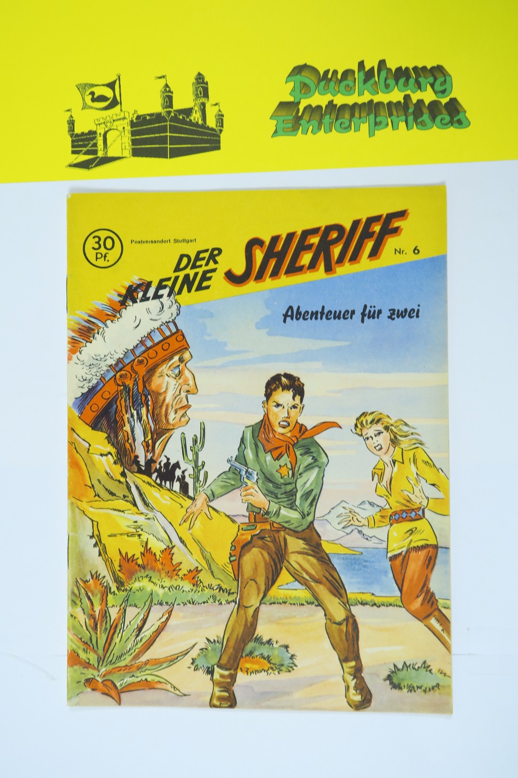 kleine Sheriff Nr. 6 Mondial Verlag im Zustand (1-2). 145749 kleine Sheriff Nr. 6 Mondial Verlag im Zustand (1-2). 145749