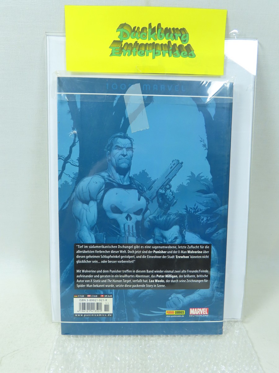 100% Marvel Sc  Wolverine Punisher Nr. 11 Panini im Zustand (0-1/1). 190653