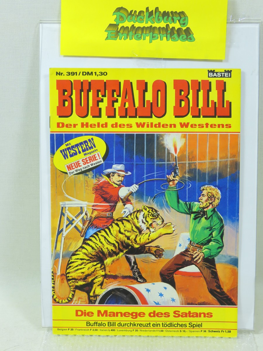 Buffalo Bill Nr. 391  Bastei im Zustand (1-2). 196091