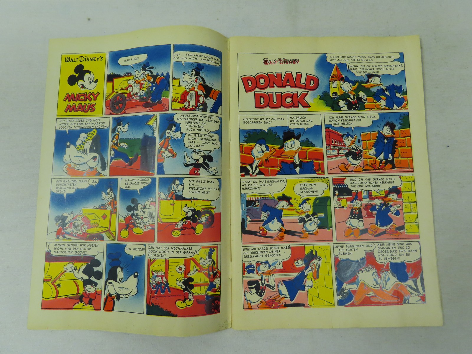 Micky Maus 1951/ 1 vom September 1951   Ehapa im Zustand (x). 199001
