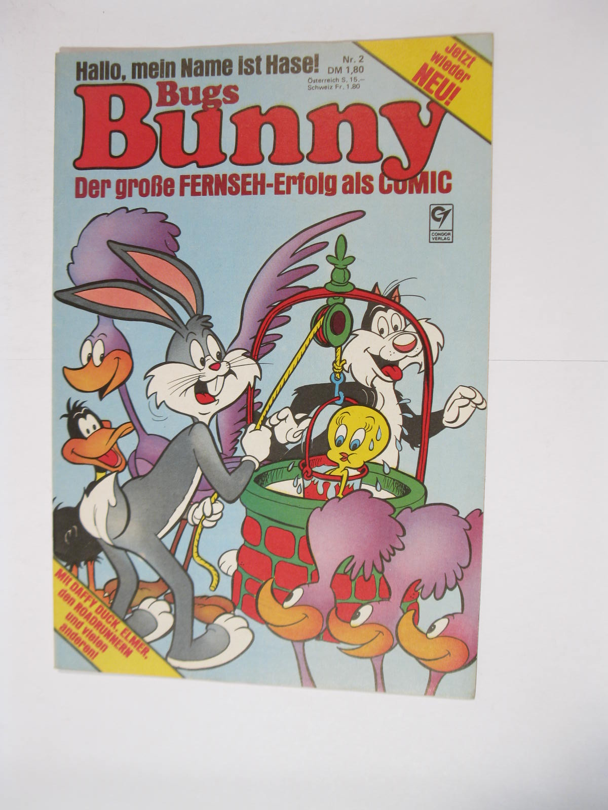Bugs Bunny Nr. 2  Condor Vlg. im Zustand (1). 112121