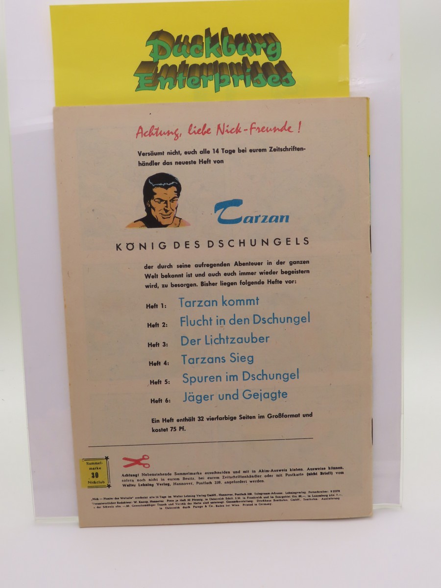 NICK  Großband Nr.  30  Lehning im Zustand (0-1/1). 197997