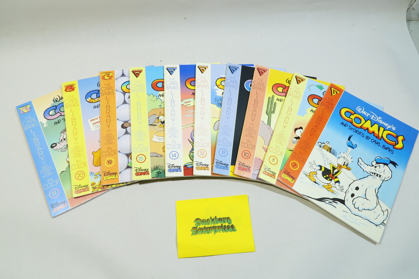 10x Barks Library Comics & Stories US Ausgabe Gladstone 161701 10x Barks Library Comics & Stories US Ausgabe Gladstone 161701