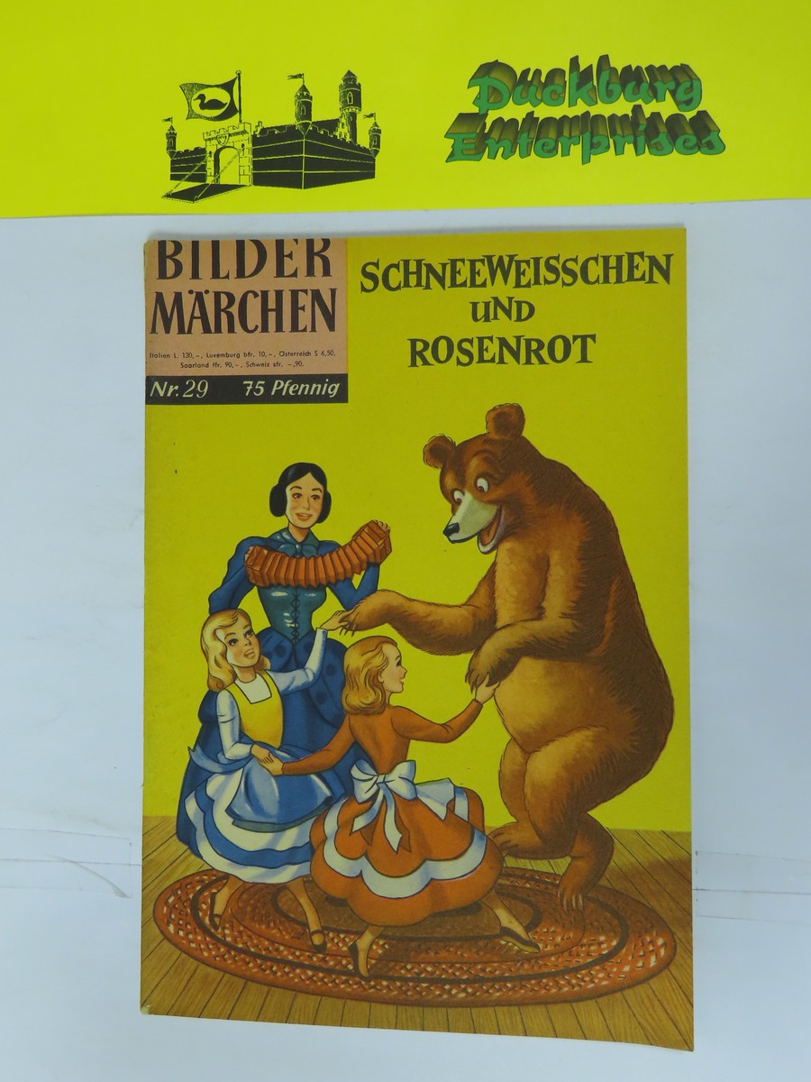Bildermärchen Nr. 1.Aufl./29 BSV im Zustand (2 b). 158039 Bildermärchen Nr. 1.Aufl./29 BSV im Zustand (2 b). 158039