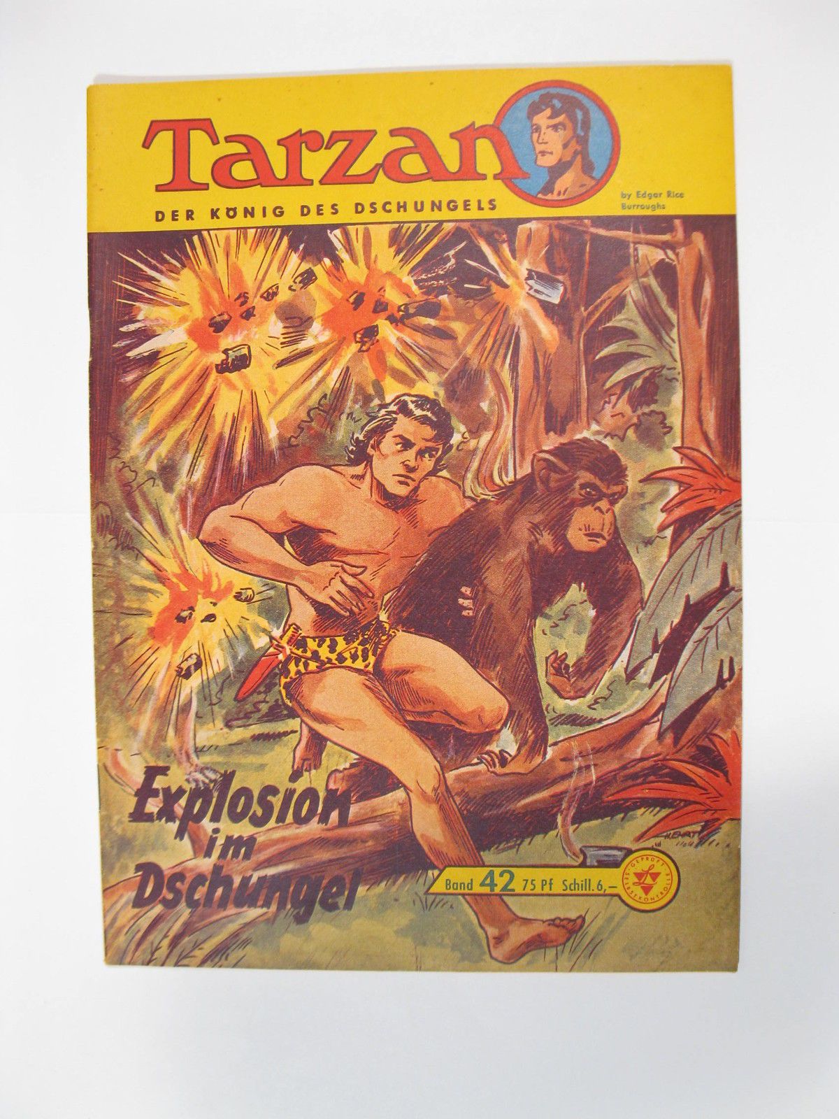 Tarzan Großband Nr. 42 Lehning Verlag im Zustand (1 NZ) 52147 Tarzan Großband Nr. 42 Lehning Verlag im Zustand (1 NZ) 52147