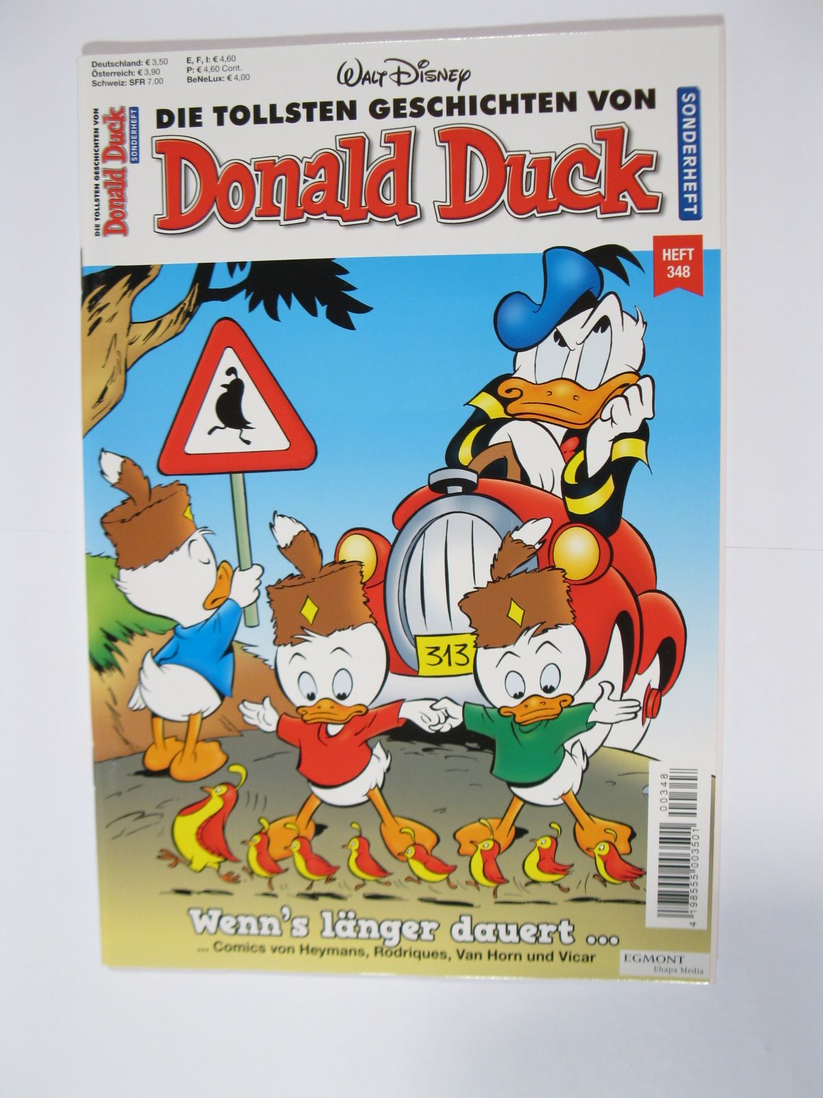 tollsten Geschichten Donald Duck 348 Ehapa Verlag im Zustand (0-1). 85443 tollsten Geschichten Donald Duck 348 Ehapa Verlag im Zustand (0-1). 85443