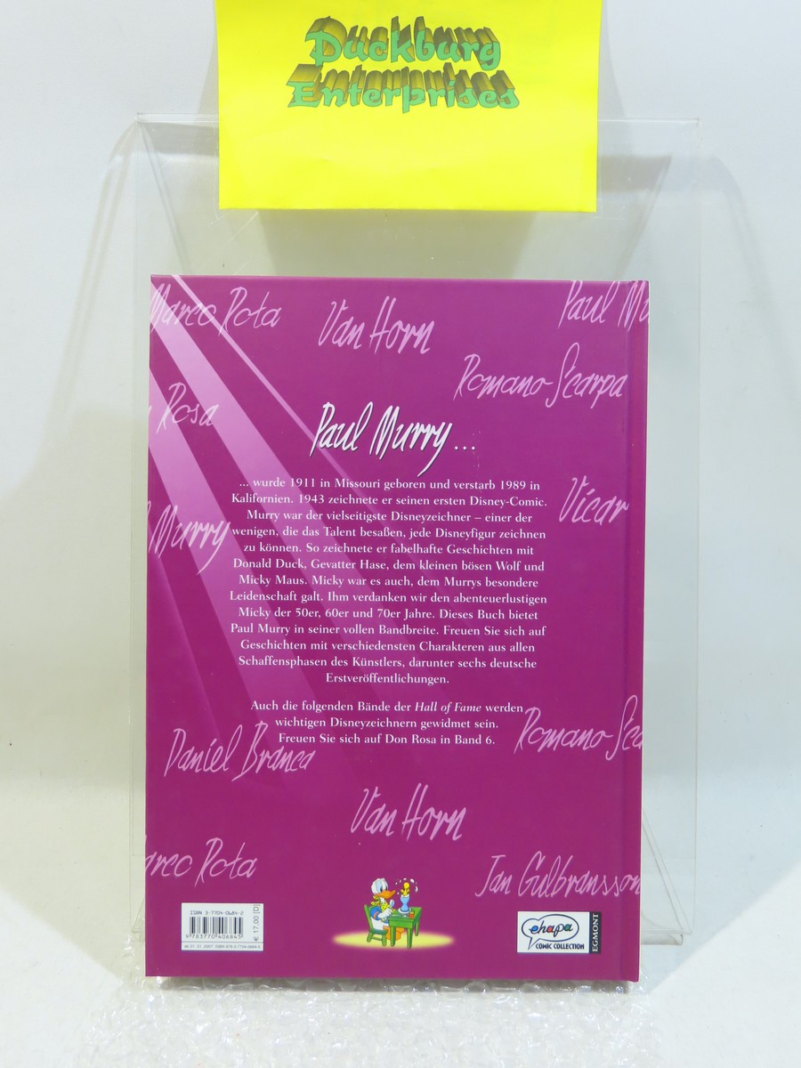 Hall of Fame Paul Murry Nr. 5 Ehapa im Zustand (0-1). 176781