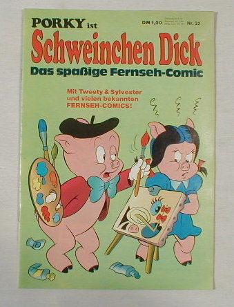 Porky / Schweinchen Dick Nr.32  Comic ab1972  17502