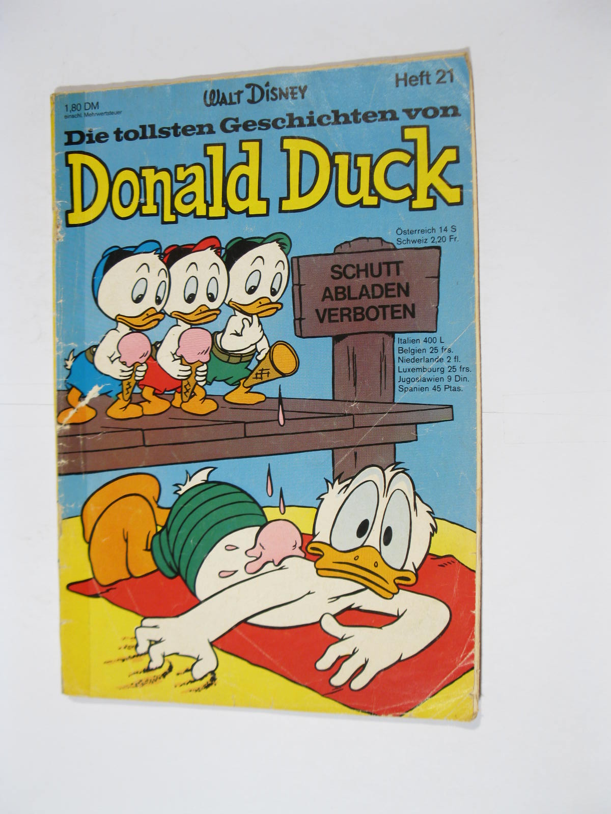 tollsten Geschichten von Donald Duck Nr. 21  Ehapa Vlg. im Z (3 T). 110637