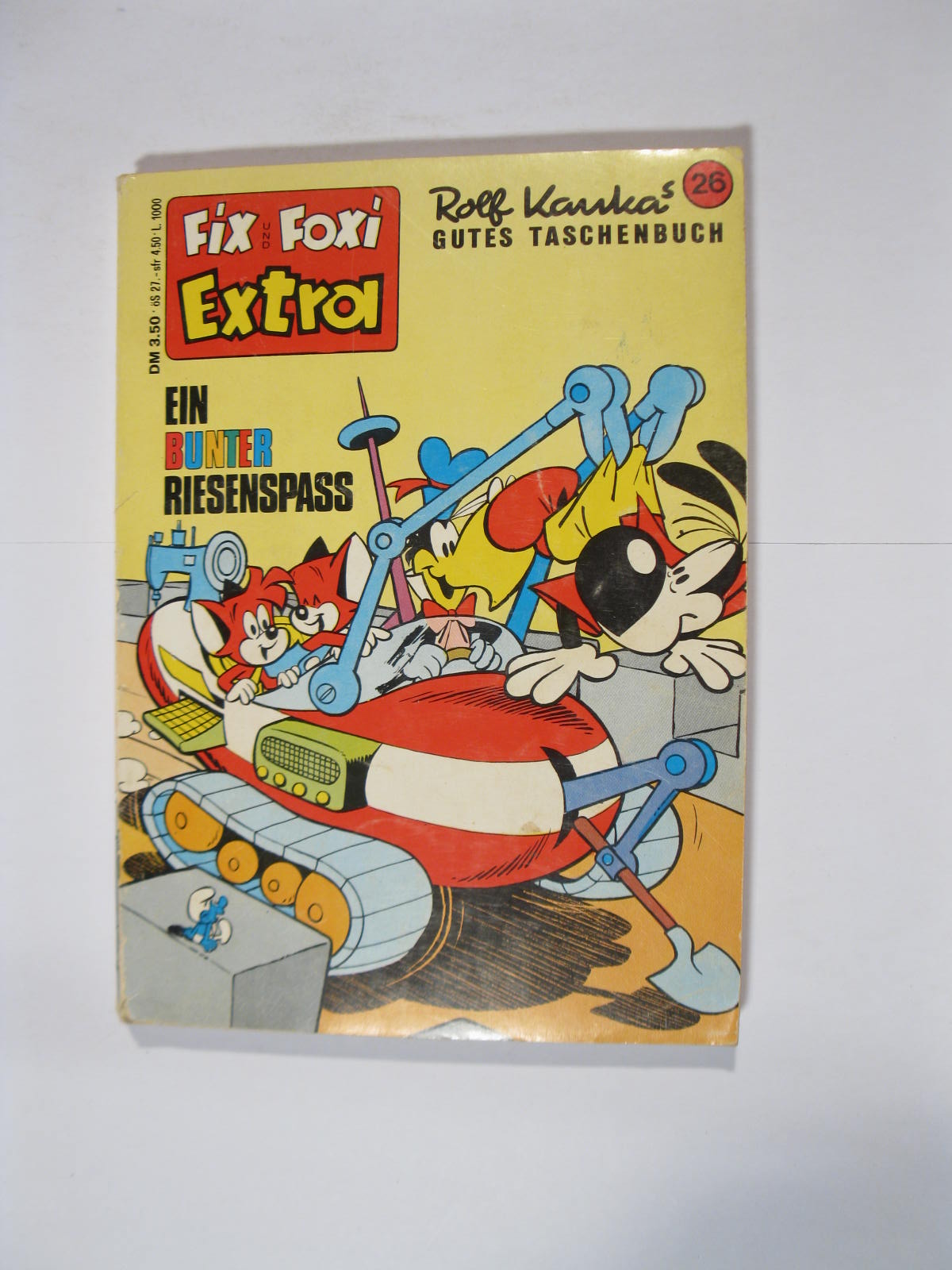 Fix und Foxi Extra Taschenbuch Nr. 26 Kauka Gevacur Vlg. im Zustand (1-2). 100361 Fix und Foxi Extra Taschenbuch Nr. 26 Kauka Gevacur Vlg. im Zustand (1-2). 100361