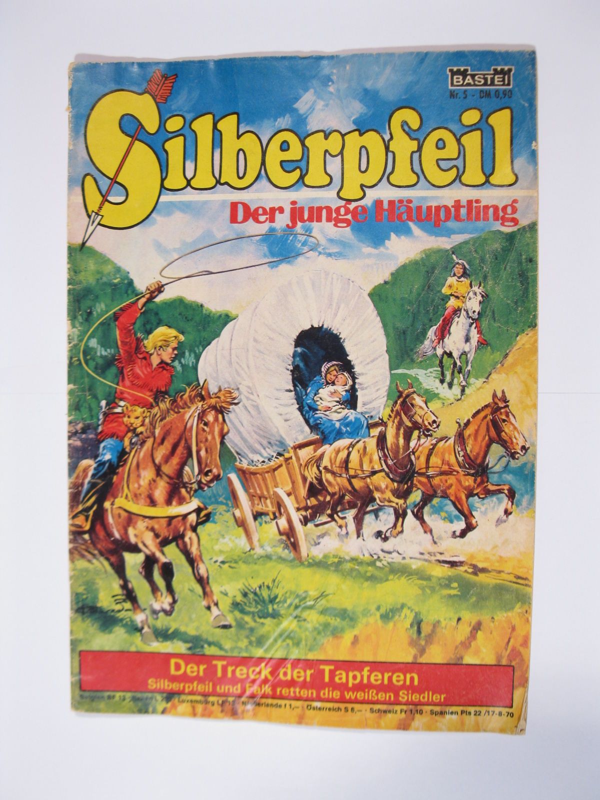 Silberpfeil Nr. 5 Bastei Verlag im Zustand (2-3). 82501 Silberpfeil Nr. 5 Bastei Verlag im Zustand (2-3). 82501