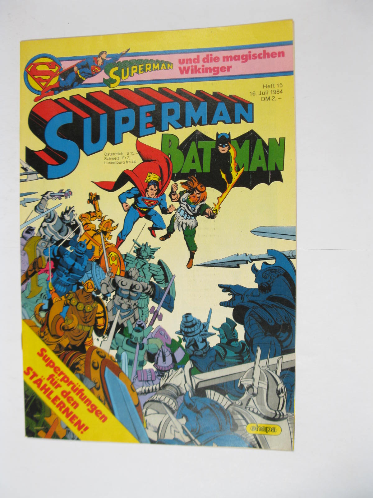 Superman Comic 1984/15  Ehapa im Zustand (1). 114381