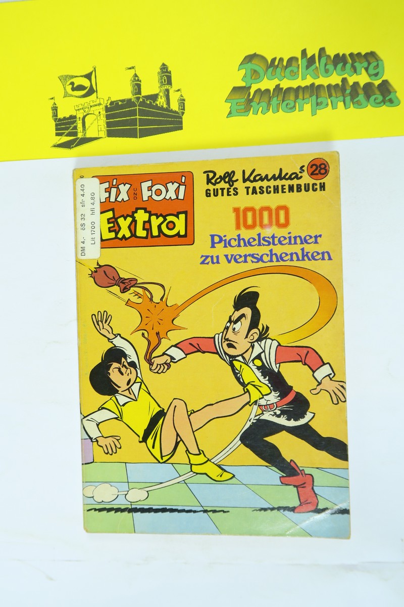 Fix und Foxi Extra Taschenbuch Nr. 28 Kauka Gevacur Verlag im Z (2). 156191 Fix und Foxi Extra Taschenbuch Nr. 28 Kauka Gevacur Verlag im Z (2). 156191