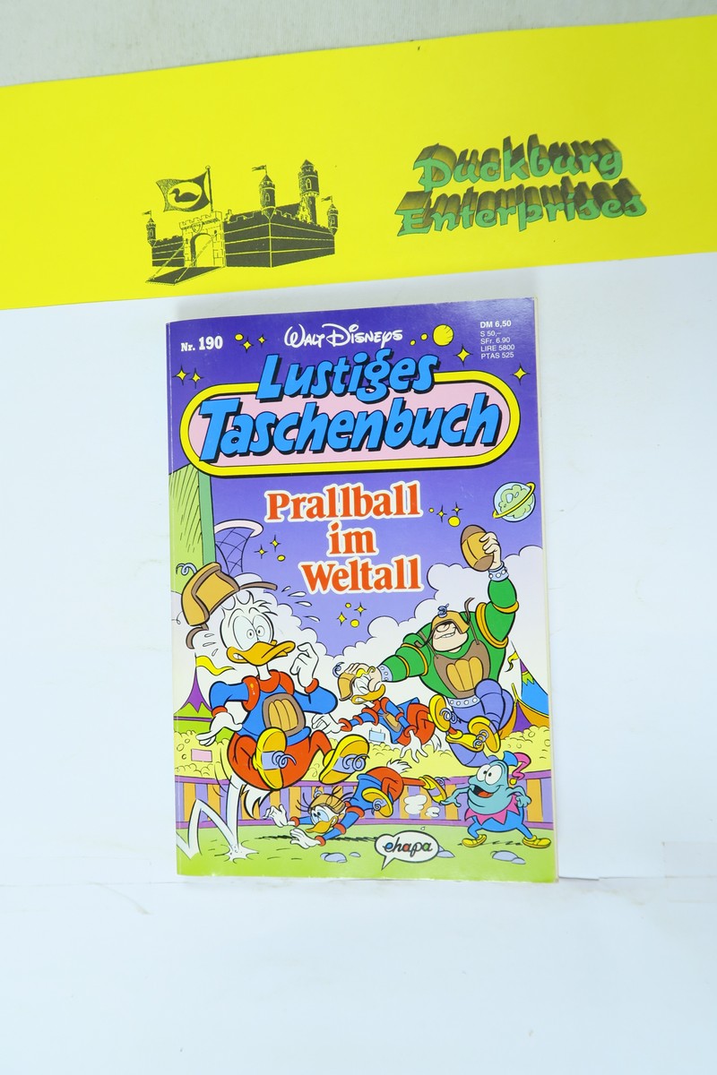 Donald Duck Lustiges Taschenbuch LTB Nr.190 ERSTAUFLAGE Ehapa (1). 154309 Donald Duck Lustiges Taschenbuch LTB Nr.190 ERSTAUFLAGE Ehapa (1). 154309