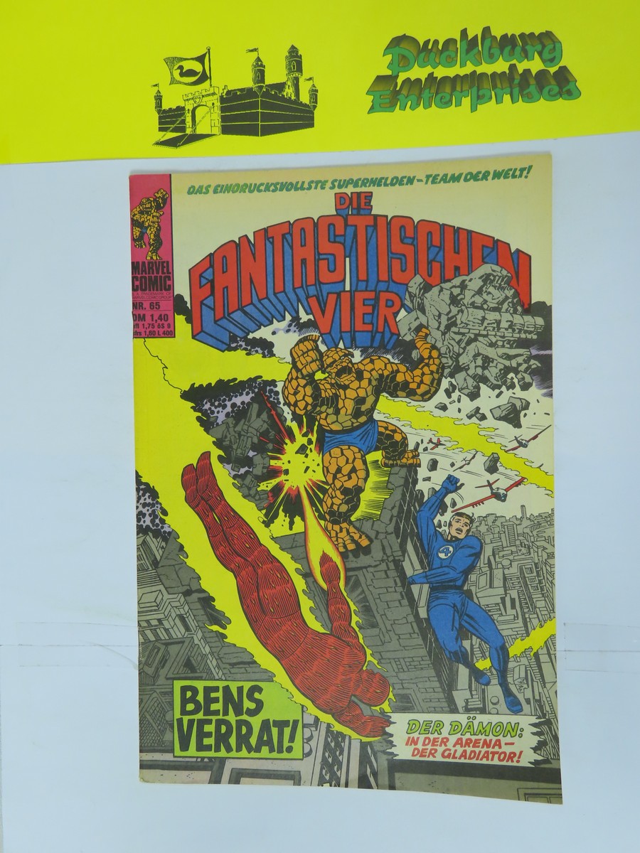 Fantastische Vier Nr. 65 Marvel Williams im Zustand (1). 158187 Fantastische Vier Nr. 65 Marvel Williams im Zustand (1). 158187