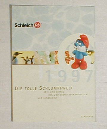 Schlumpf Sammelprospekt 1997 smurf smurfs Schleich Schlumpf Sammelprospekt 1997 smurf smurfs Schleich