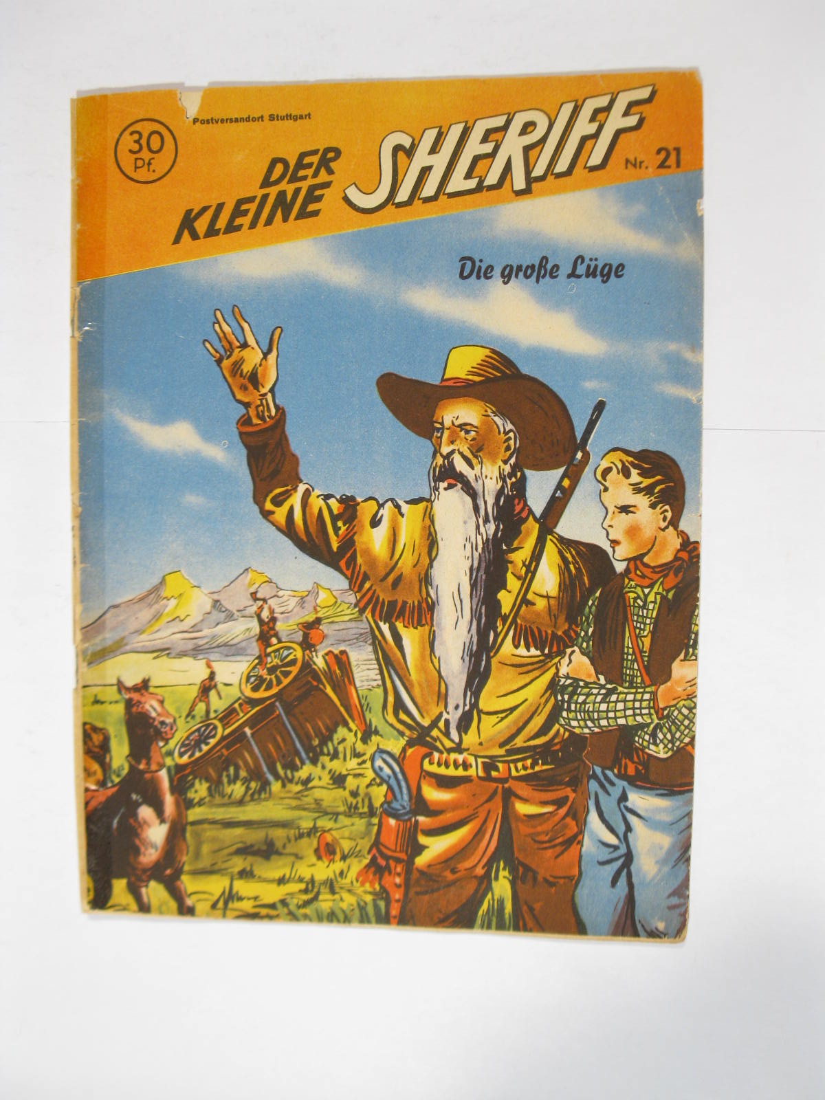 Kleine Sheriff Nr. 21 Mondial Vlg. im Zustand (3 T). 111745 Kleine Sheriff Nr. 21 Mondial Vlg. im Zustand (3 T). 111745
