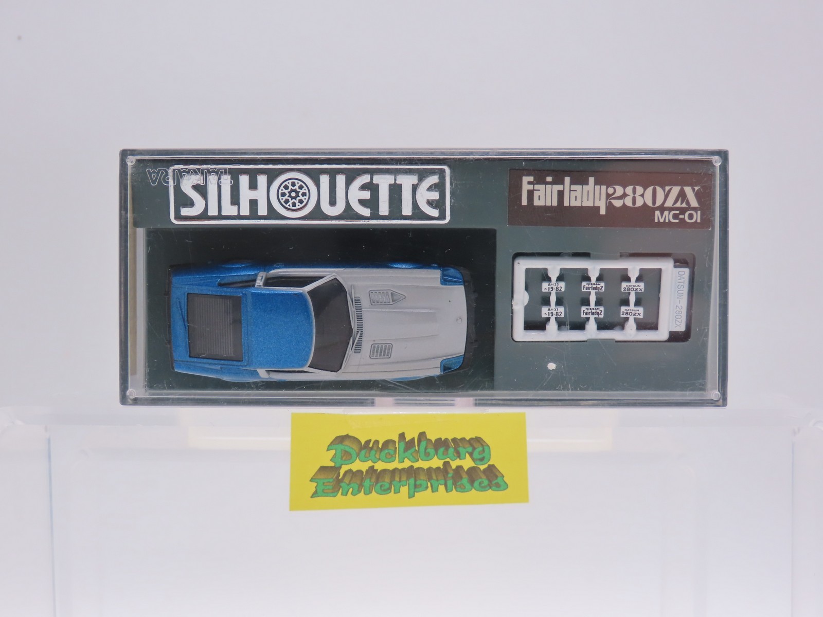 Silhouette Takara MC-01 Datsun Fairlady 280 ZX silber in OVP 1:87 188089 Silhouette Takara MC-01 Datsun Fairlady 280 ZX silber in OVP 1:87 188089