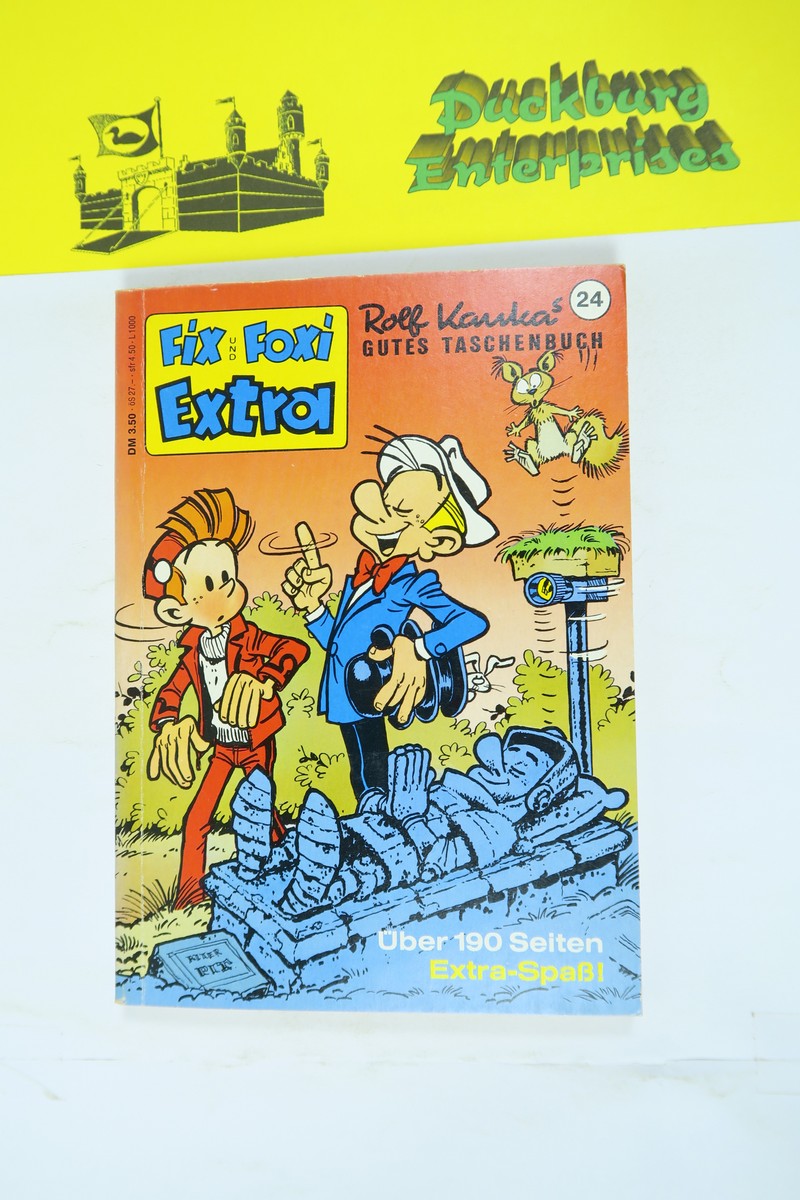 Fix und Foxi Extra Taschenbuch Nr. 24 Kauka Gevacur Verlag im Z (1-2). 156189 Fix und Foxi Extra Taschenbuch Nr. 24 Kauka Gevacur Verlag im Z (1-2). 156189