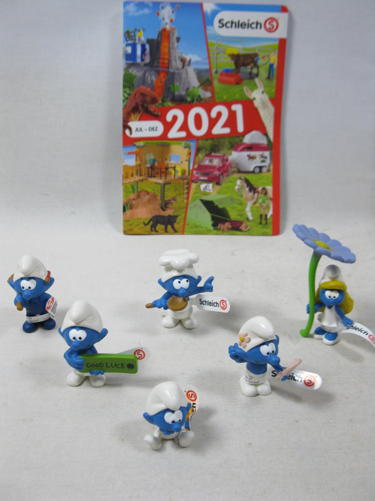 Schlumpf Neuheiten 2021 - 6 neue Schlümpfe Schleich