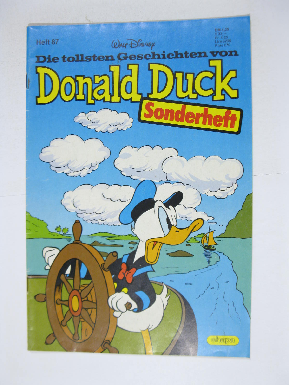 tollsten Geschichten von Donald Duck Nr. 87 Ehapa Vlg. im Z (1-2). 122345 tollsten Geschichten von Donald Duck Nr. 87 Ehapa Vlg. im Z (1-2). 122345