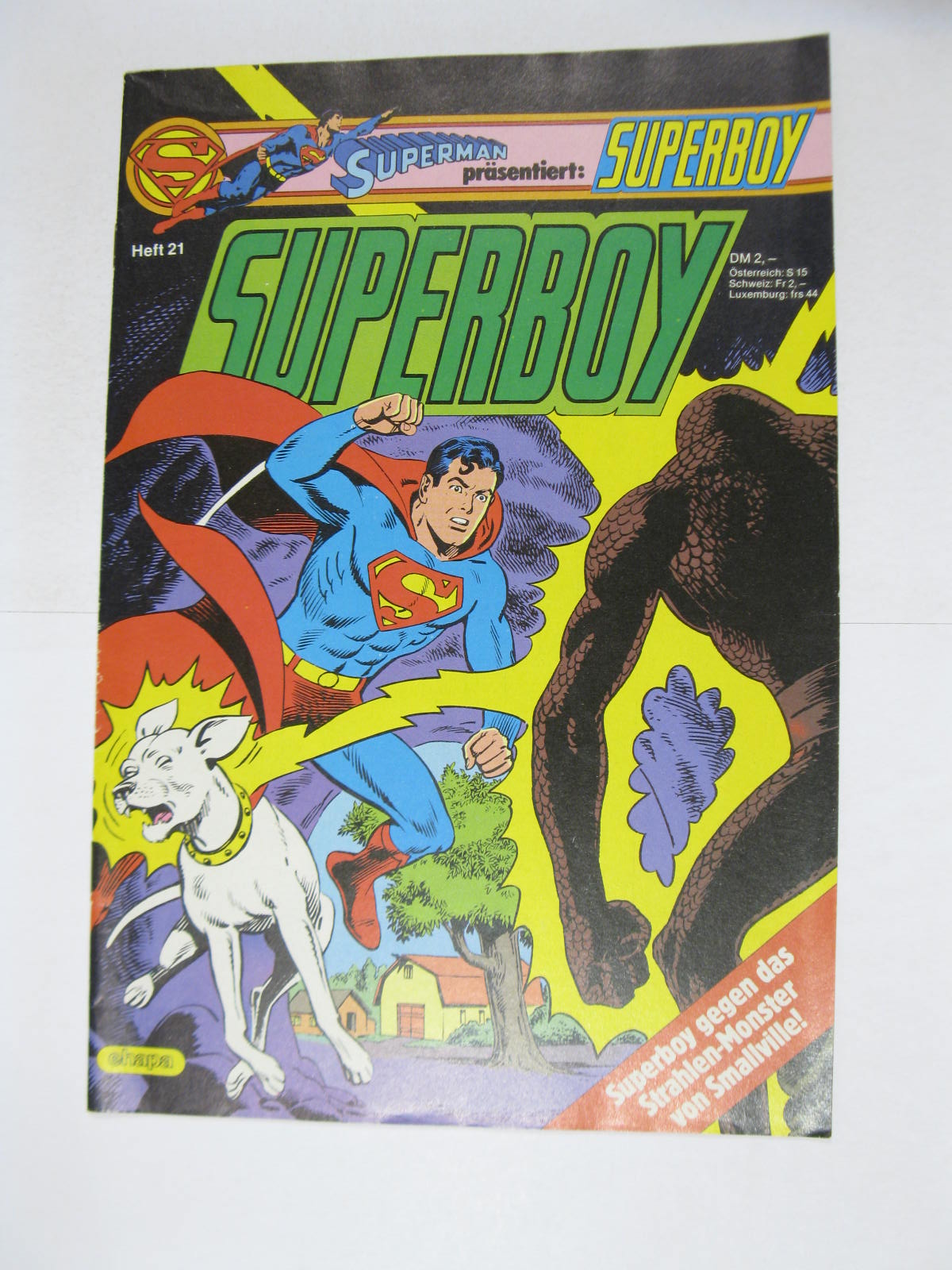 Superboy Nr. 21 Ehapa im Zustand (1/1-2). 124107 Superboy Nr. 21 Ehapa im Zustand (1/1-2). 124107