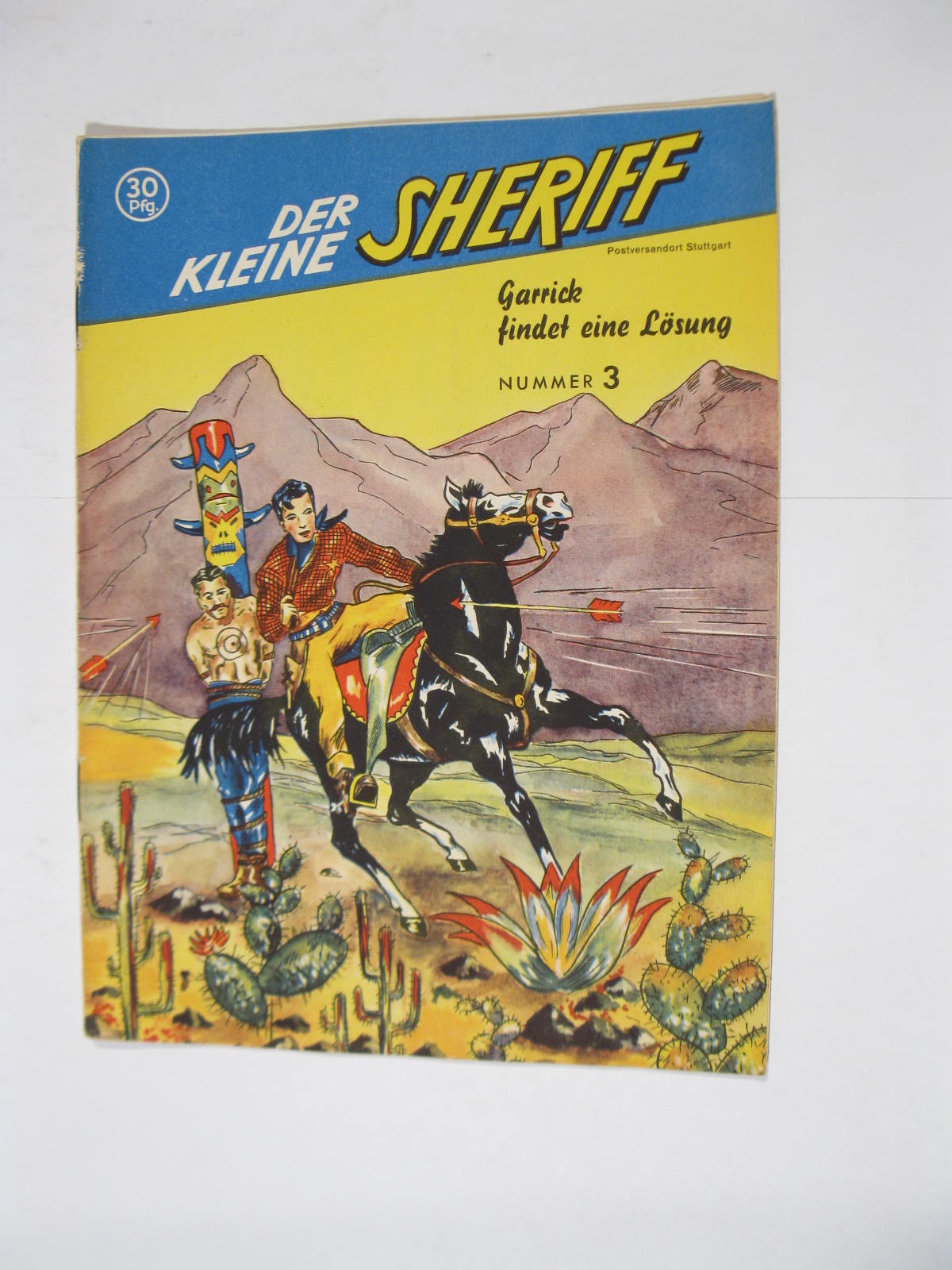 kleine Sheriff Nr. 3 Mondial Verlag im Zustand (1-2). 114555 kleine Sheriff Nr. 3 Mondial Verlag im Zustand (1-2). 114555