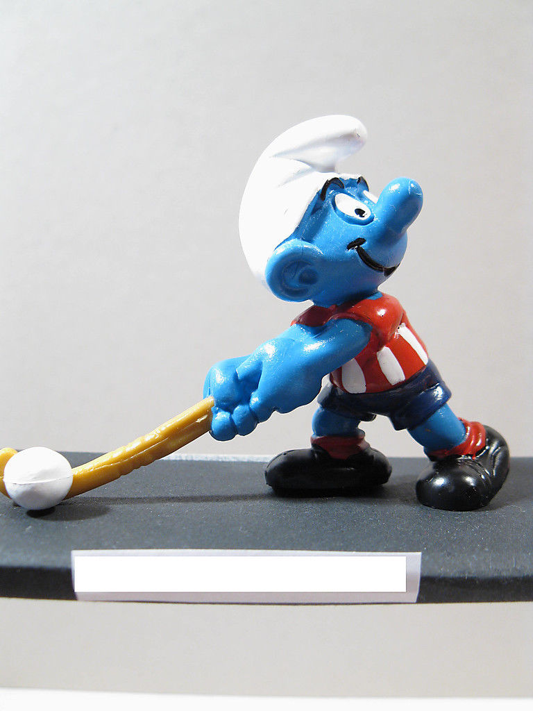 Feldhockey Schlumpf Variante139b Schleich # 20133 smurf puffi schtroumpf 27574+ Feldhockey Schlumpf Variante139b Schleich # 20133 smurf puffi schtroumpf 27574+