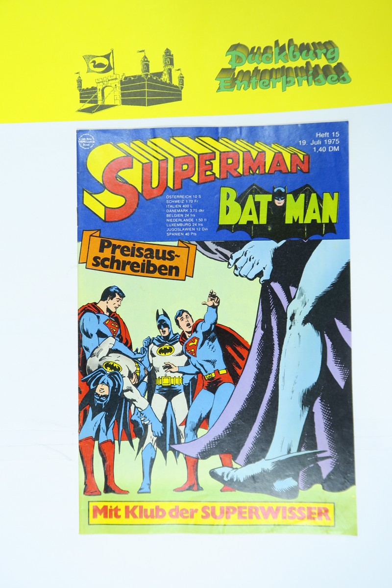 Superman Comic 1975/15  Ehapa im Zustand (1-2/2). 162327