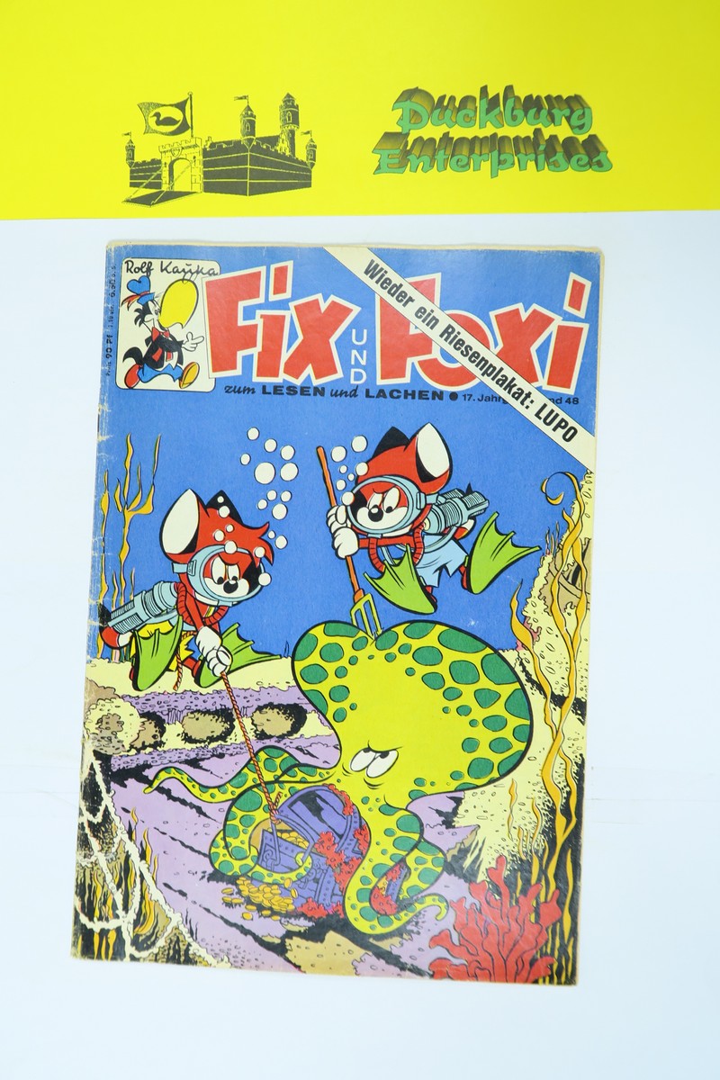 Fix und Foxi 17. Jhrg. 1969/48  Kauka Pabel im Z (2-3). 155121 Fix und Foxi 17. Jhrg. 1969/48  Kauka Pabel im Z (2-3). 155121