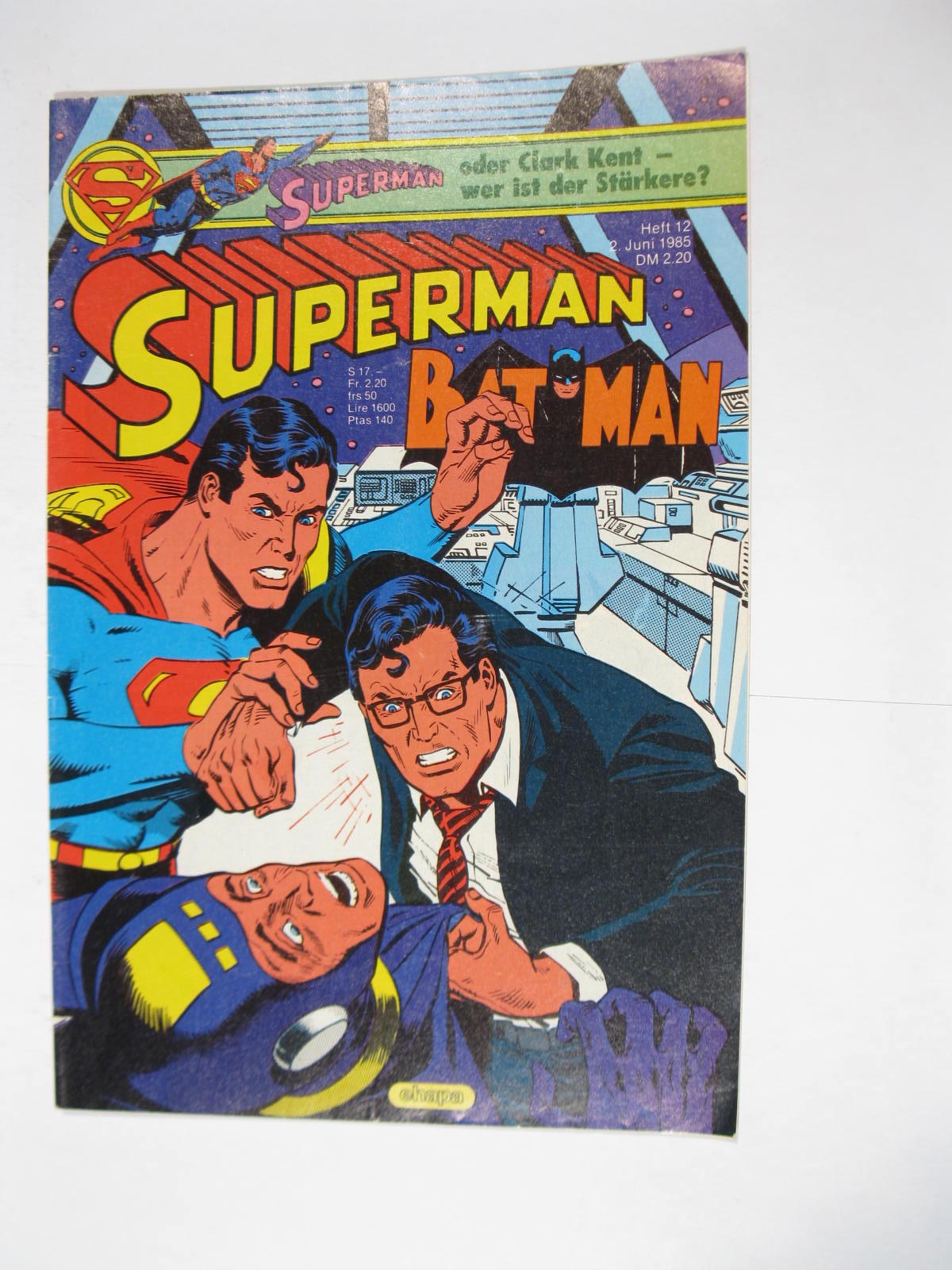 Superman Comic 1985/12 Ehapa im Zustand (1/1-2). 114427 Superman Comic 1985/12 Ehapa im Zustand (1/1-2). 114427