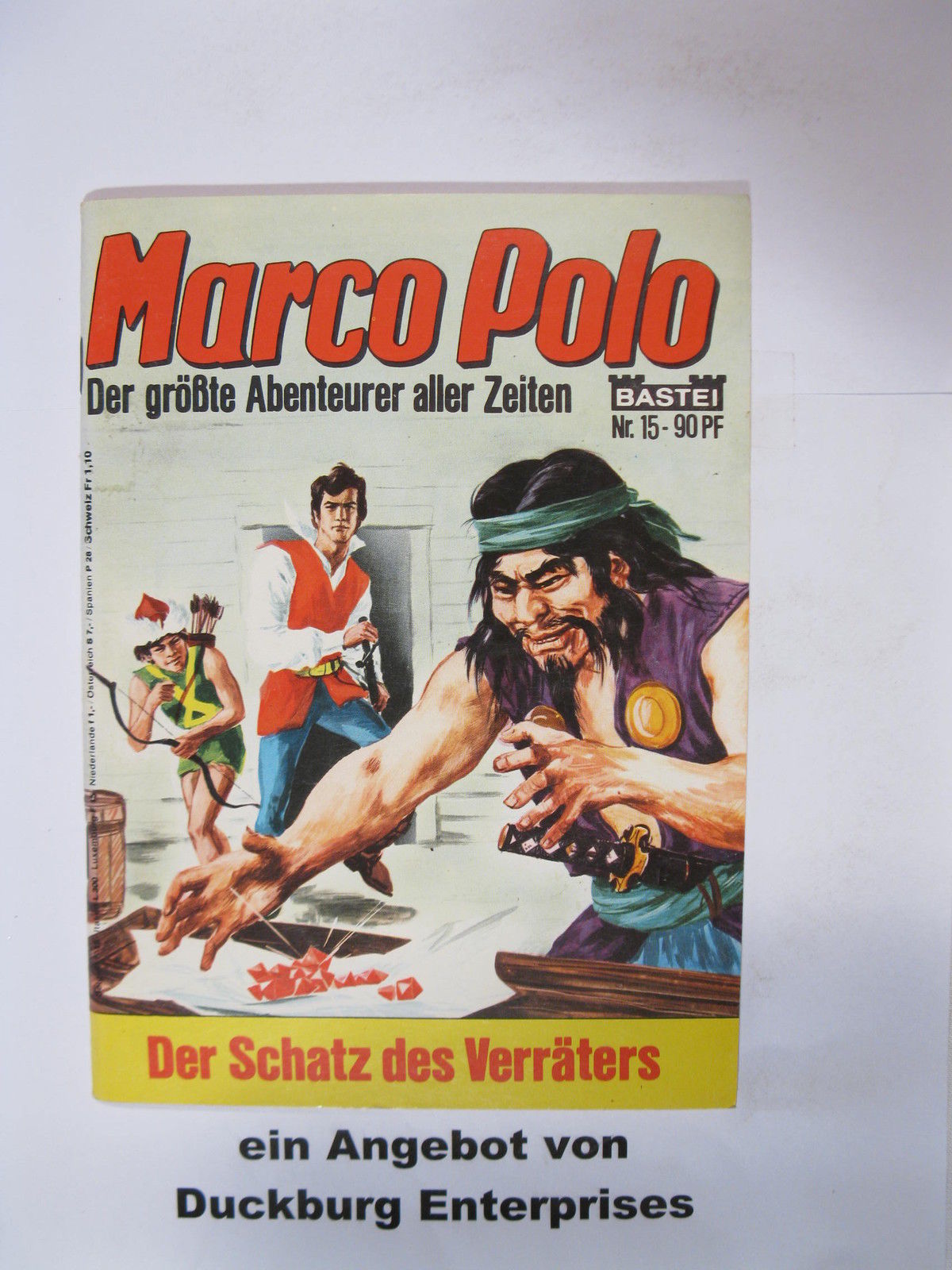 Marco Polo Nr. 15 Bastei Verlag im Zustand (1) 49002 Marco Polo Nr. 15 Bastei Verlag im Zustand (1) 49002