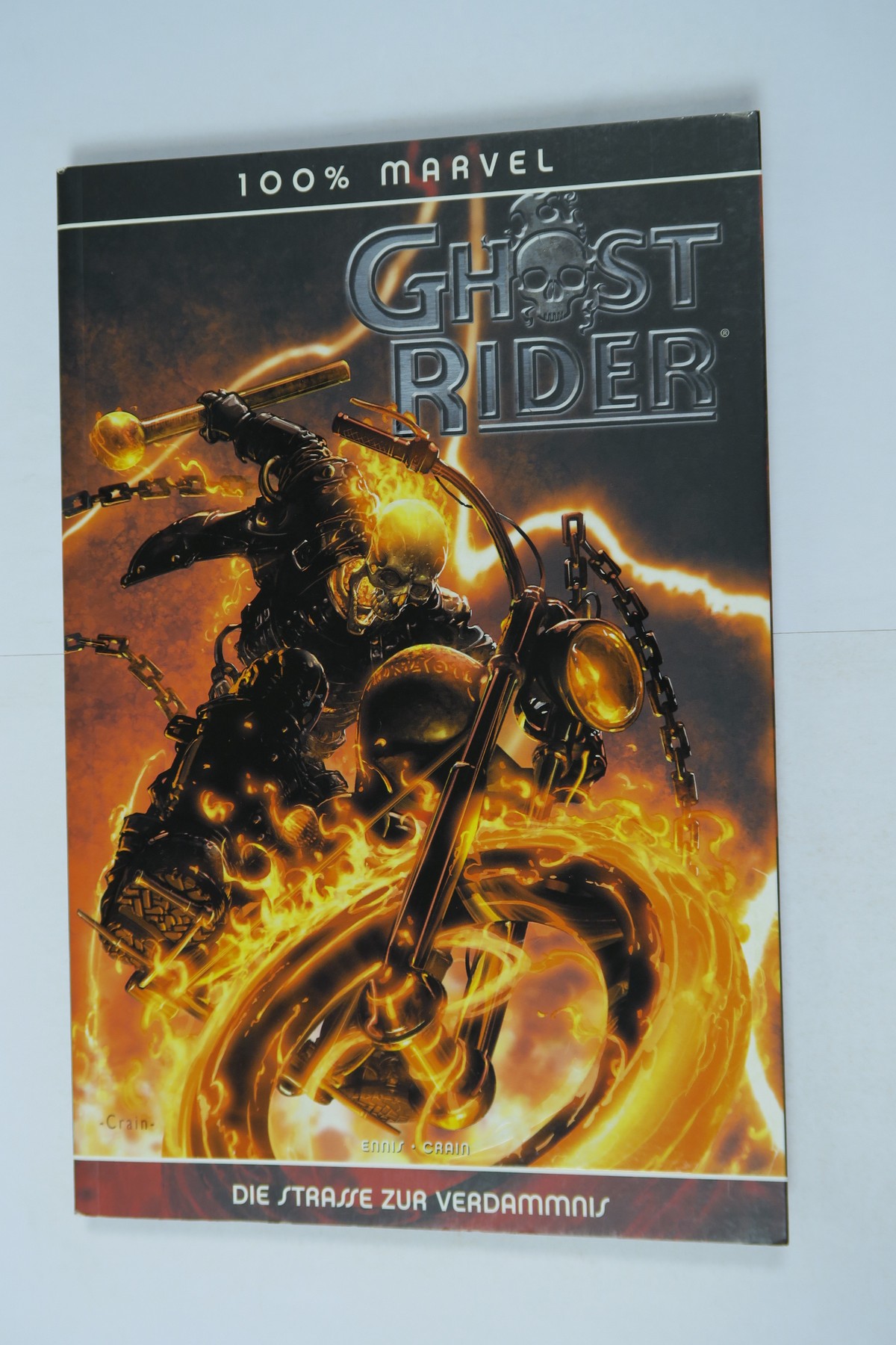 100% Marvel Sc Ghost Rider Verdammnis Nr. 26 Panini im Zustand (0-1), 136493 100% Marvel Sc Ghost Rider Verdammnis Nr. 26 Panini im Zustand (0-1), 136493