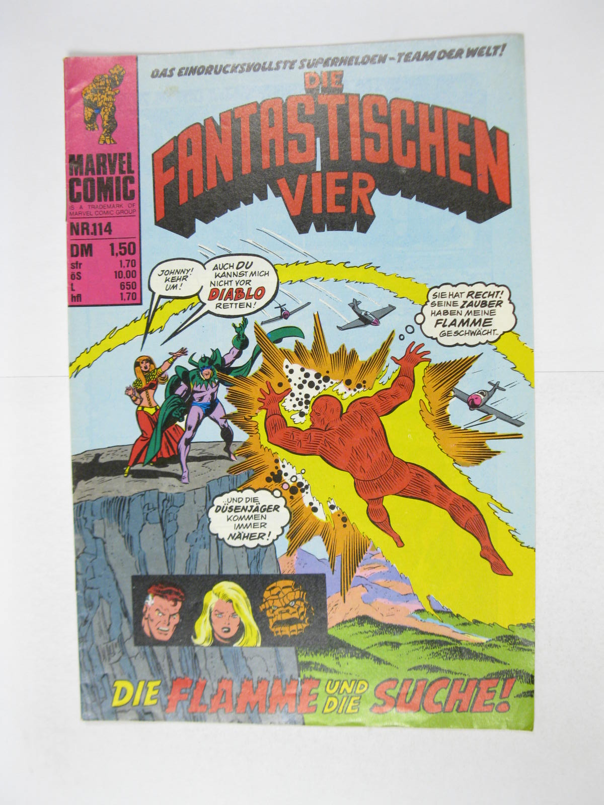 Fantastische Vier Nr. 114 Marvel Williams im Zustand (1/1-2). 124759 Fantastische Vier Nr. 114 Marvel Williams im Zustand (1/1-2). 124759