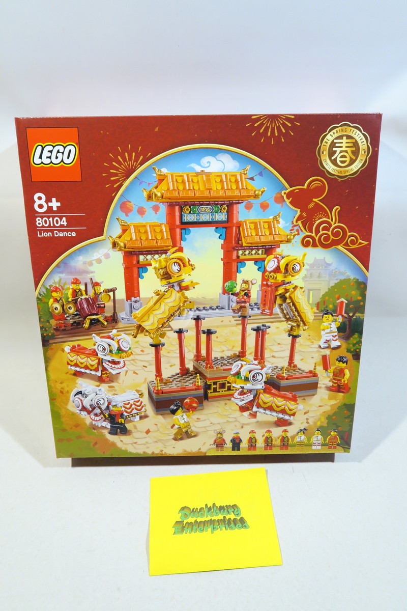 Lego 80104 China Löwentanz Lion Dance MIB / in OVP L3165 Lego 80104 China Löwentanz Lion Dance MIB / in OVP L3165