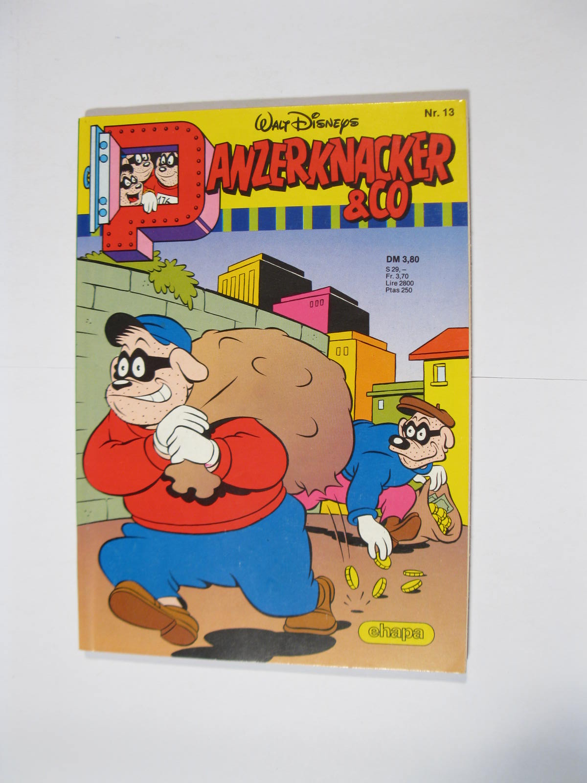 Panzerknacker & Co Taschenbuch Nr. 13 Ehapa Vlg. im Zustand (1). 100511 Panzerknacker & Co Taschenbuch Nr. 13 Ehapa Vlg. im Zustand (1). 100511
