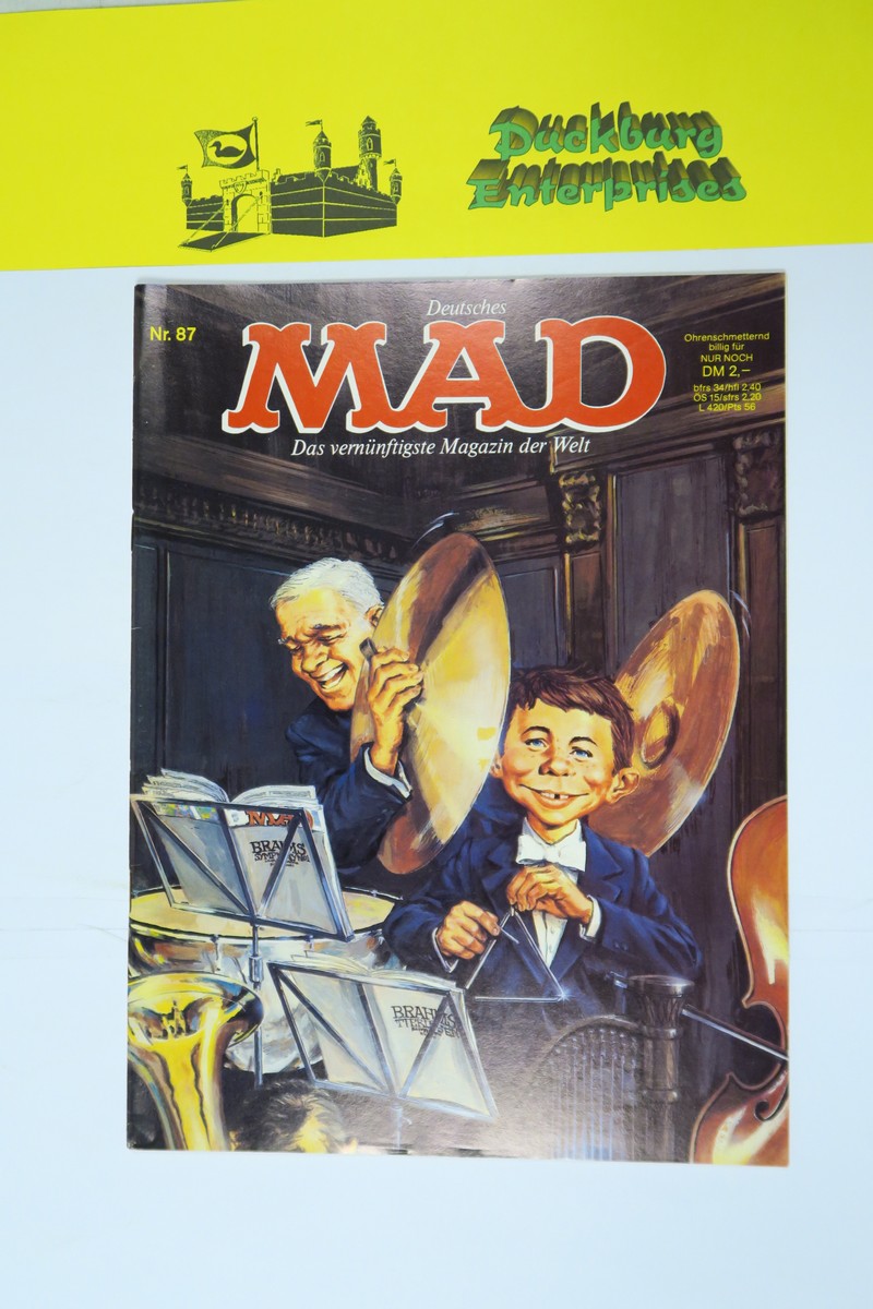 MAD Heft Nr.   87 BSV Williams Vlg. im Zustand (1). 162611 MAD Heft Nr.   87 BSV Williams Vlg. im Zustand (1). 162611