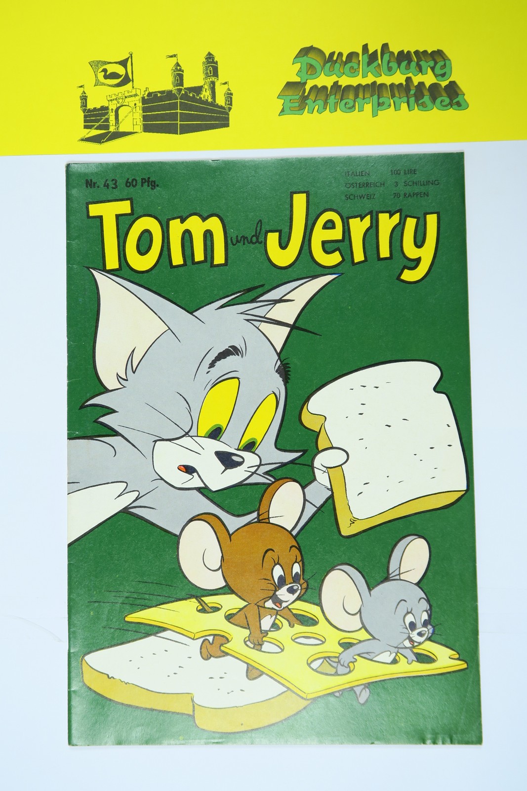 Tom und Jerry 1.Aufl. Nr. 43 Tessloff Verlag im Z (1-2). 145945 Tom und Jerry 1.Aufl. Nr. 43 Tessloff Verlag im Z (1-2). 145945