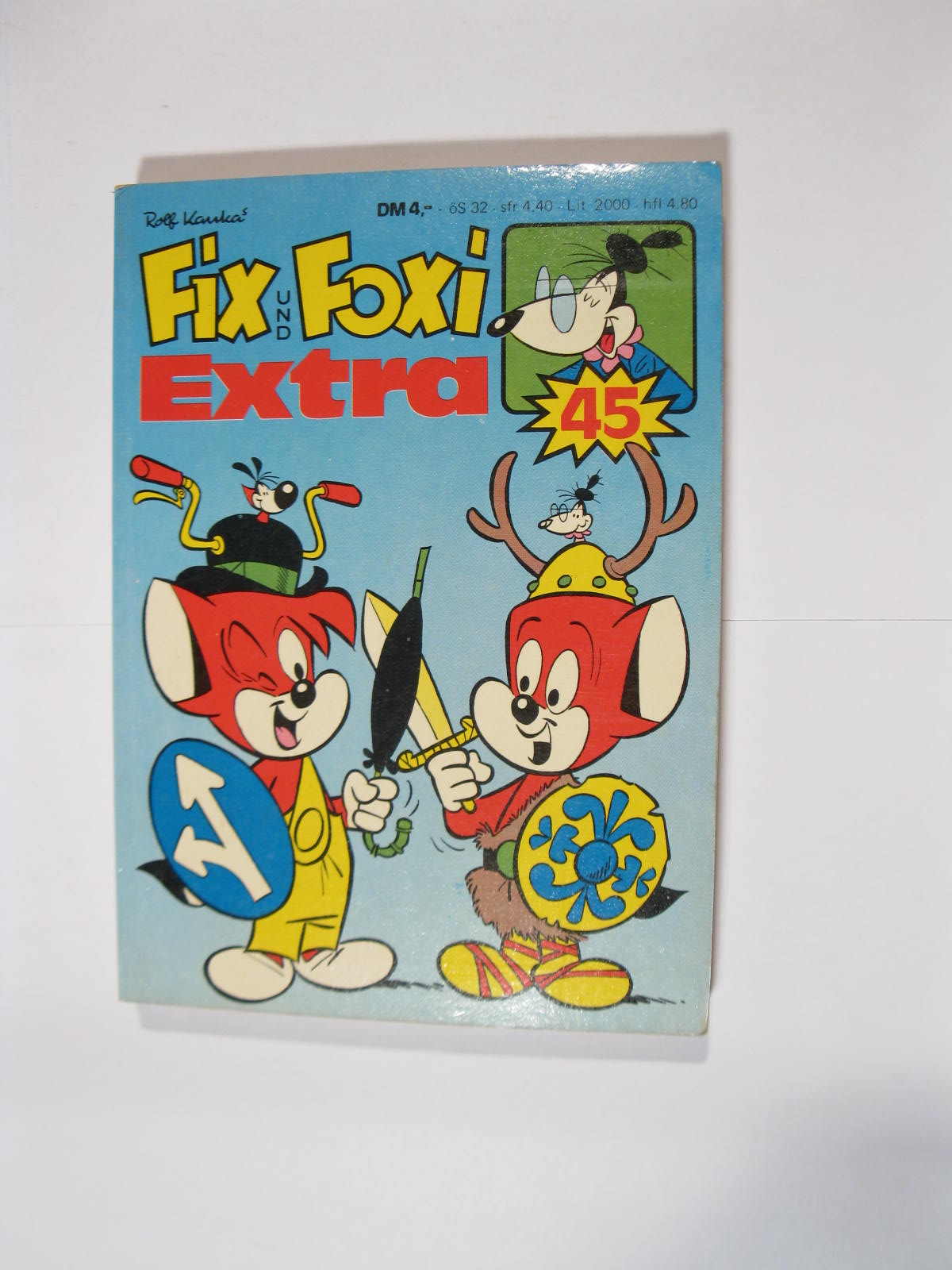 Fix und Foxi Extra Taschenbuch Nr. 45 Kauka Gevacur Vlg. im Zustand (1). 100341 Fix und Foxi Extra Taschenbuch Nr. 45 Kauka Gevacur Vlg. im Zustand (1). 100341